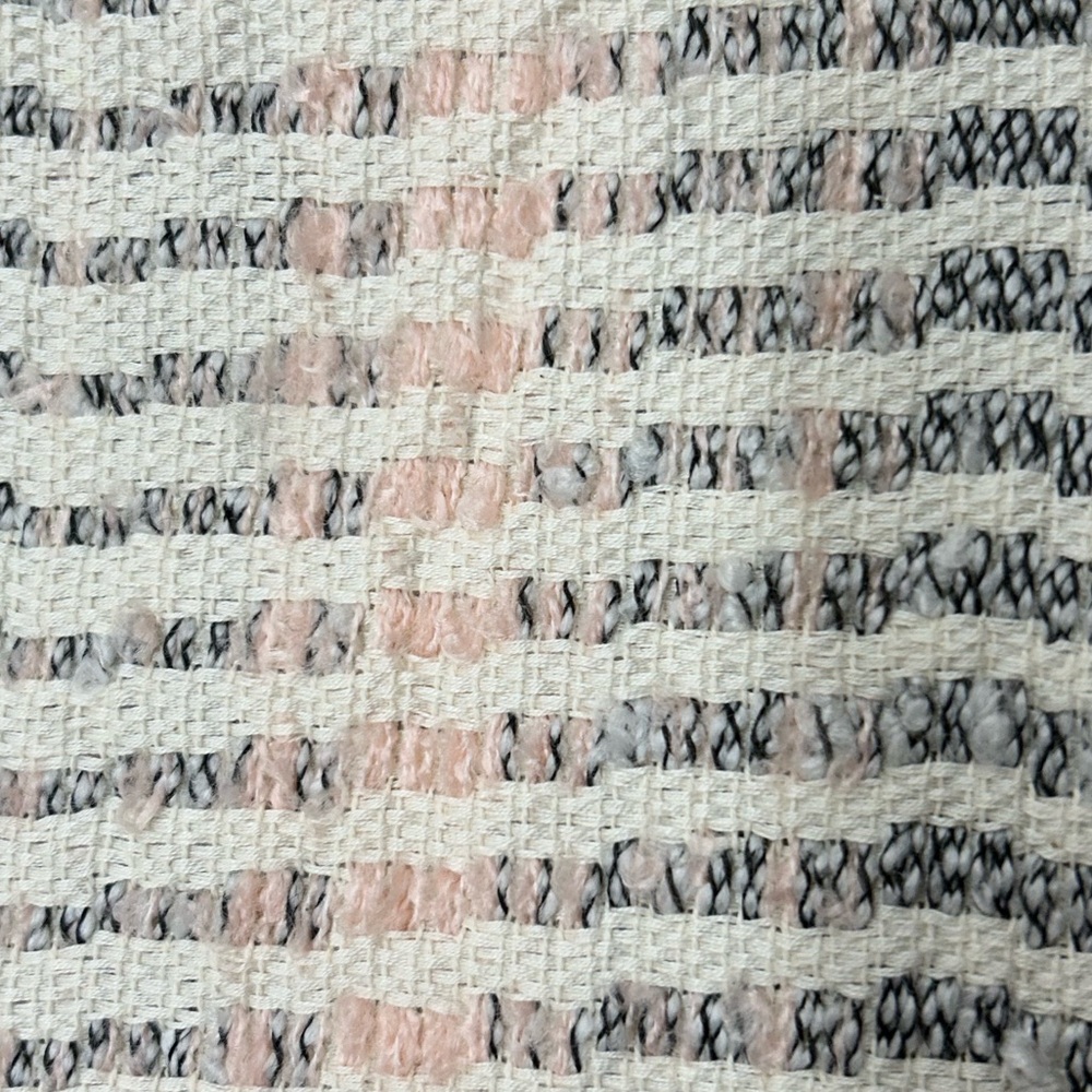 New America & Beyond Winter Cape in Pink/Black/White/Cream - No Size - Picture 9 of 9